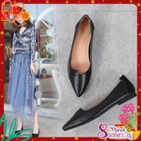 Giày Bít Mũi Đế Bệt Mã B2