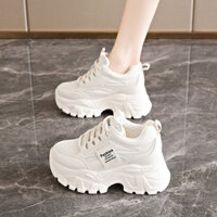 Giày bố tăng chiều cao lưới đôi phong cách Hàn Quốc cho phụ nữ mùa xuân 8925-C kích thước lớn giày nữ