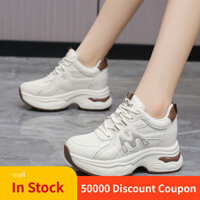 Giày bố tăng chiều cao lưới đôi mùa xuân 8606-2