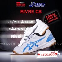 Giày Bóng Bàn Asics Rivre CS Hàng Nội Địa - Hàng Chính Hãng - Trắng Xanh