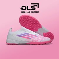 Giày Bóng Đá Adidas F50 Elite Trắng Vạch Hồng TF