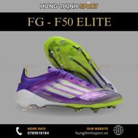Giày Bóng Đá Adidas F50 Elite Tím Vạch Chuối FG