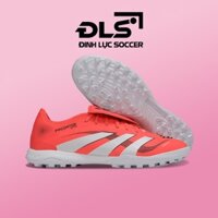 Giày Bóng Đá Adidas Predator 25 Elite Đỏ Vạch Trắng Lưỡi Gà Gập TF