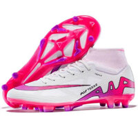 Giày bóng đá AG không buộc dây ngắn cho học sinh nam nữ