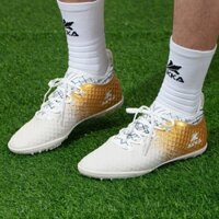 Giày bóng đá Akke Speed 2 màu trắng đồng NEW