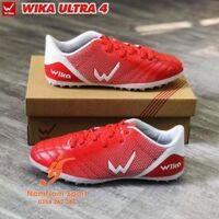 Giày bóng đá cao cấp Wika Ultra 4 mùa 2023 - Đỏ - 40