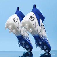 Giày bóng đá cao Cổ Đinh gãy cỏ nhân tạo trẻ em nam và nữ thanh thiếu niên học sinh giày tập chân da sân trường thời gian giới hạn 0101