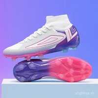 Giày bóng đá cao cổ Flyknit không đường may mới cho nam và nữ, đế dài, giày tập chuyên nghiệp cho thanh niên sân cỏ, ưu đãi thời gian có hạn 0321 3DKW
