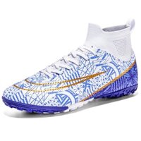 Giày bóng đá cao cổ giày thể thao đinh dài chuyên nghiệp nam và nữ giày tập bóng đá đinh gãy có thời hạn 0101