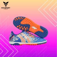 Giày Bóng Đá Chính Hãng Pan Thái Lan Cỏ nhân tạo Performax 8 2025 Xanh Dương/CamTF