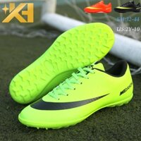 Giày bóng đá hạng nhẹ cho nam và nữ, Giày bóng đá TF dành cho thanh thiếu niên có lực kéo mạnh