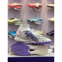 Giày Bóng Đá Kelme 3.0 Cổ Cao TF - Tím Trắng