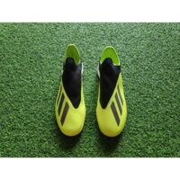 Giày bóng đá không dây Adidas X18+ TF ( Xanh Chuối 2020) -bv1 * }
