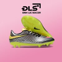 Giày Bóng Đá Nike Hypervenom Phantom Bạc Vạch Hồng FG