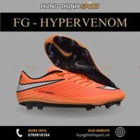 Giày Bóng Đá Nike Hypervenom Phantom Cam Vạch Trắng FG
