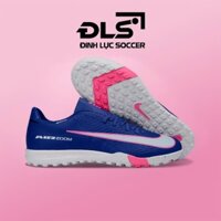 Giày Bóng Đá Nike Mercurial Vapor 16 Academy V2 Xanh Coban Vạch Trắng Hồng TF
