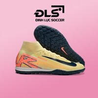 Giày Bóng Đá Nike Mercurial Superfly 10 Elite Mbappe Vàng Vạch Đen TF