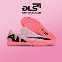 Giày Bóng Đá Nike Mercurial Vapor 15 Academy Hồng Đen 'Mad Brilliance Pack' Lưỡi Gà Rời Đế Đệm Air Zoom TF