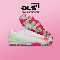 Giày Bóng Đá Nike Mercurial Vapor 16 Elite Trắng Vạch Hồng Đế Rằn Ri Cổ Lửng TF