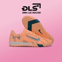 Giày Bóng Đá Nike Mercurial Vapor 16 Academy V2 Cam Đào Vạch Xanh  TF