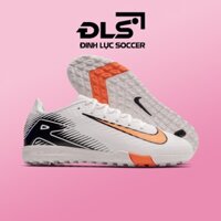 Giày Bóng Đá Nike Mercurial Vapor 16 Academy Trắng Gót Đen Vạch Cam TF