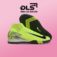 Giày Bóng Đá Nike Mercurial Superfly 10 Elite Xanh Chuối  Đế Đen TF