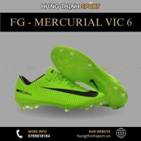 Giày Bóng Đá Nike Mercurial Vic 6 Xanh Lá Lưỡi Gà Liền FG
