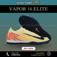Giày Bóng Đá Nike Mercurial Vapor 16 Elite Mbappe Vàng Cam Cổ Lửng TF