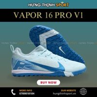Giày Bóng Đá Nike Mercurial Vapor 16 Pro 2025 V1 Xanh Biển Cổ Lửng TF