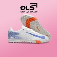 Giày Bóng Đá Nike Mercurial Vapor 16 Academy V2 Trắng Vạch Xanh TF