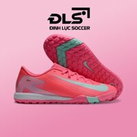 Giày Bóng Đá Nike Mercurial Vapor 16 Academy Hồng Vạch Xanh Ngọc TF