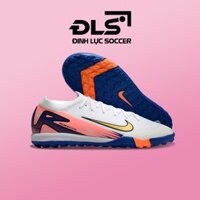 Giày Bóng Đá Nike Mercurial Vapor 16 Pro MDS 009 Trắng Cam Đế Xanh TF