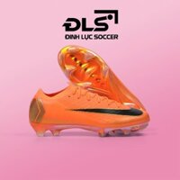 Giày Bóng Đá Nike Mercurial Vapor 16 Elite Cam Vạch Đen Cổ Lửng FG