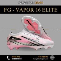 Giày Bóng Đá Nike Mercurial Vapor 16 Elite MDS009 Xám Hồng Cổ Lửng FG