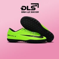 Giày Bóng Đá Nike Mercurial Vic 6 Xanh Lá Vạch Đen TF