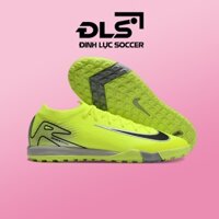 Giày Bóng Đá Nike Mercurial Vapor 16 Pro Xanh Chuối Gót Xám Cổ Lửng TF