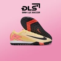 Giày Bóng Đá Nike Mercurial Vapor 16 Elite Mbappe Vàng Vạch Đen TF