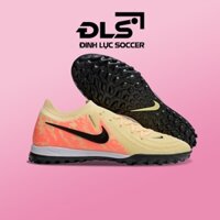 Giày Bóng Đá Nike Phantom GX2 Elite Vàng Gót Cam Vạch Đen TF