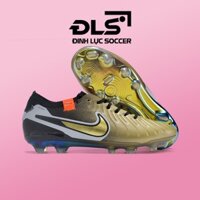 Giày Bóng Đá Nike Tiempo Legend 10 Pro Golden Touch Đen Vàng FG