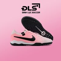 Giày Bóng Đá Nike Tiempo Legend 10 Pro Hồng Vạch Đen 'Mad Brilliance Pack' Cổ Chun TF