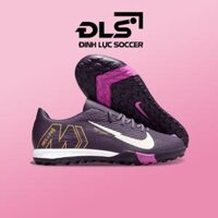 Giày Bóng Đá Nike Vapor 16 Academy Tím Vạch Trắng Mbappe  Phiên Bản V2 TF