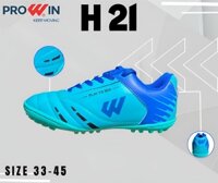 Giày bóng đá Prowin H21 nhí xanh ngọc size 37, 20G (Đôi)