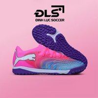 Giày Bóng Đá Puma Future 8 Ultimate Hồng Xanh Cổ Cao TF