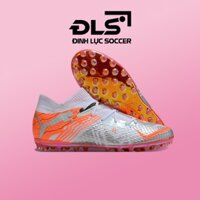 Giày Bóng Đá Puma Future Ultimate Bạc Cam Cổ Lửng MG
