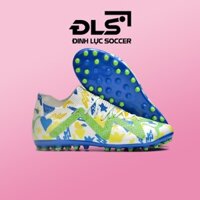 Giày Bóng Đá Puma Future Ultimate Neymar Trắng Vàng Xanh Lá Cổ Lửng MG