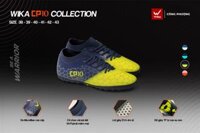 Giày bóng đá sân cỏ nhân tạo chính hãng Wika CP10 Công Phượng tặng kèm tất dài đá banh - Xanh chuối - 42