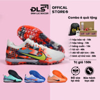 Giày Bóng Đá ( TRẺ EM ) Mercurial Vapor 15 Pro ĐINH LỰC SOCCER Đế TF, Đệm Air Zoom Siêu Êm, Cổ Chun Lưỡi Liền Ôm Chân