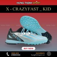 Giày Bóng Đá Trẻ Em Adidas X Crazyfast.1 Messi TF