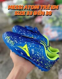 GIÀY BÓNG ĐÁ TRẺ EM - ATOM XANH