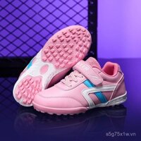 Giày bóng đá trẻ em mới cho bé gái có khóa dán, giày thể thao trẻ em cho bé trai, giày tập luyện thi đấu, giày thể thao đinh gãy, ưu đãi thời gian có hạn 0321 LT8P